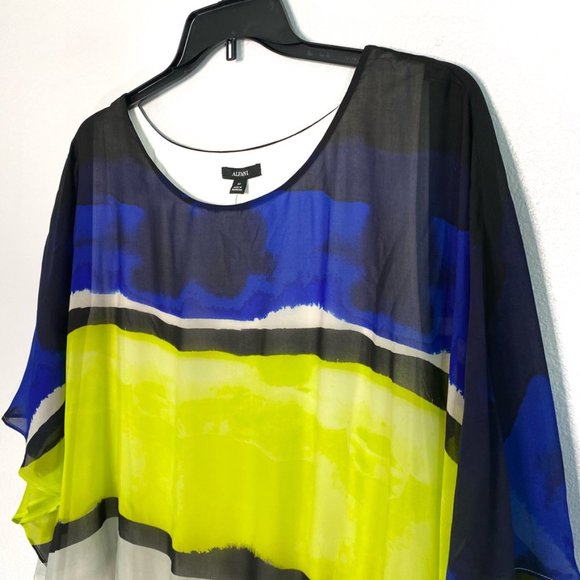 Alfani Plus Size Wing-Sleeve Bubble Top #4 - Picture 2 of 6